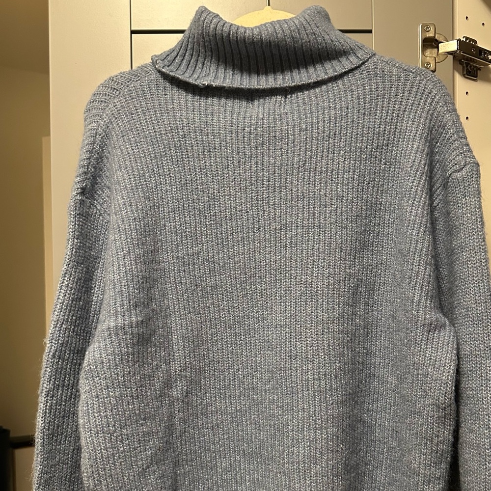 Light Blue turtleneck sweater